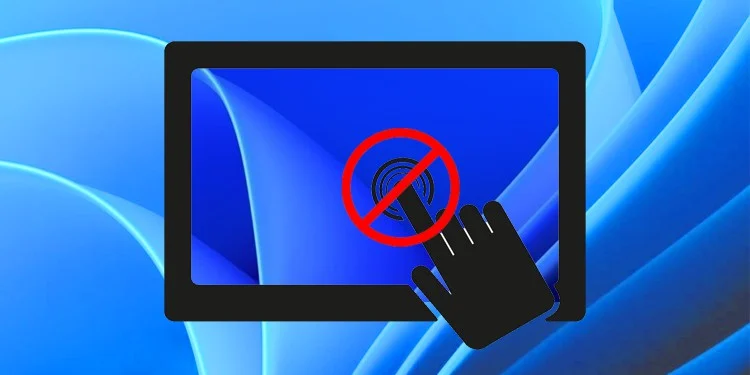 Disable the Touchscreen in Windows 11