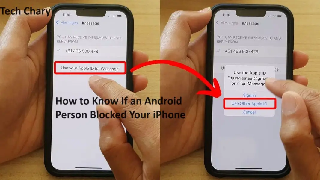 How to Know If an Android Person Blocked Your iPhone